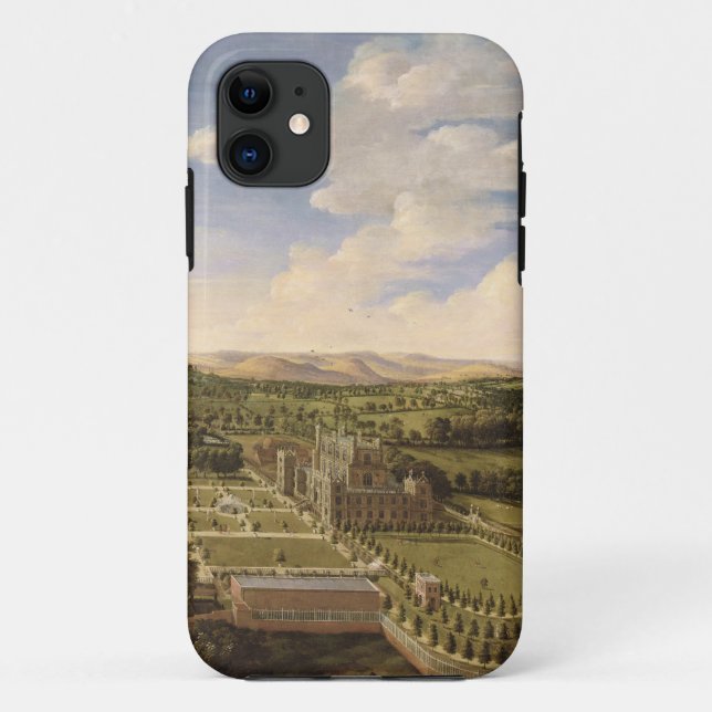 Funda De Case-Mate Para iPhone Wollaton Pasillo y parque, Nottingham, 1697 (Reverso)