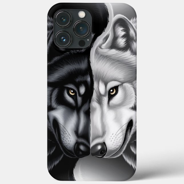 Funda De Case-Mate Para iPhone Wolves cover (Reverso )