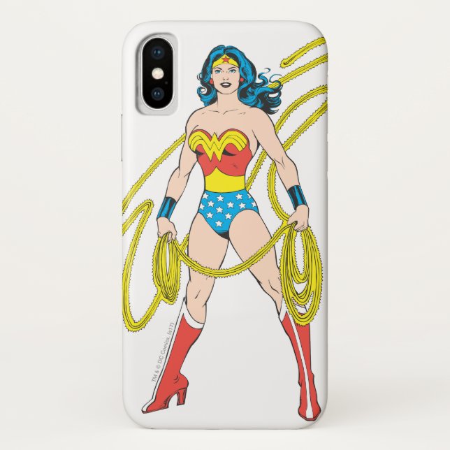 Funda De Case-Mate Para iPhone Wonder Woman (Reverso)
