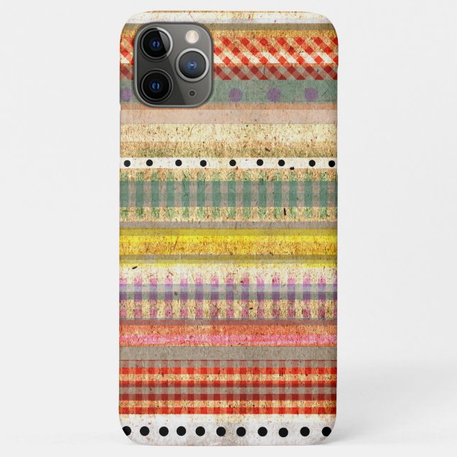 Funda De Case-Mate Para iPhone Wonderland Grungy Muster Moderno (Reverso)