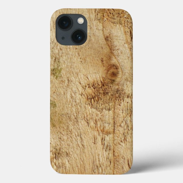 Funda De Case-Mate Para iPhone wood OtterBox iPhone 13 Pro  (Reverso)