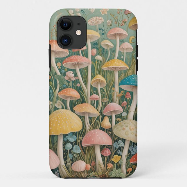 Funda De Case-Mate Para iPhone Woodland encantado (Reverso)