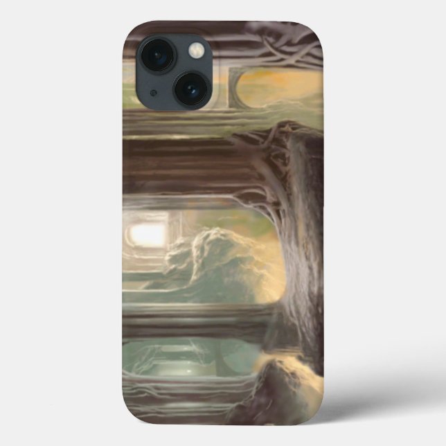 Funda De Case-Mate Para iPhone Woodland Realm Concept 2 (Reverso)