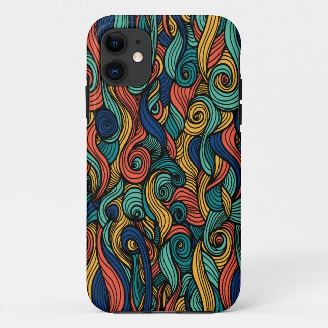 Funda De Case-Mate Para iPhone Wool Topped paisley (Reverso)