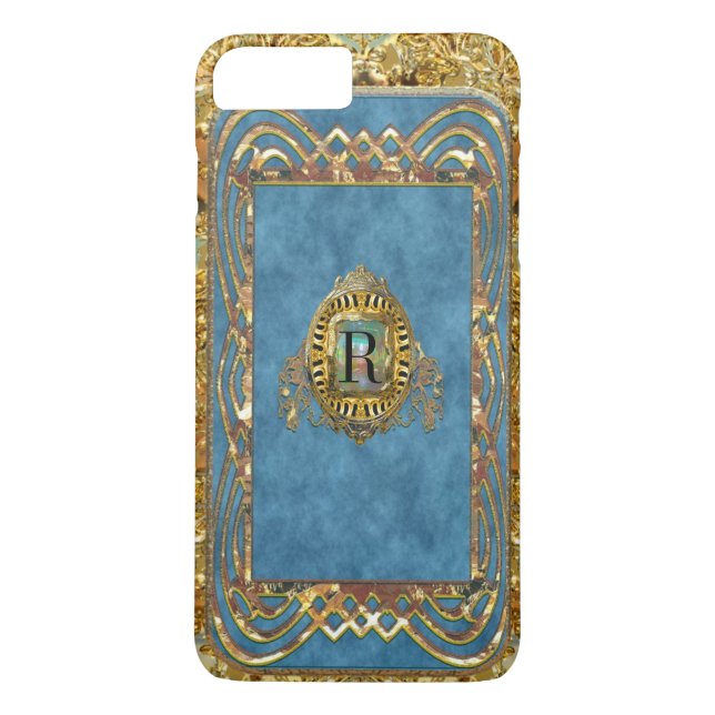 Funda De Case-Mate Para iPhone Woshamp Blew Monograma (Reverso)