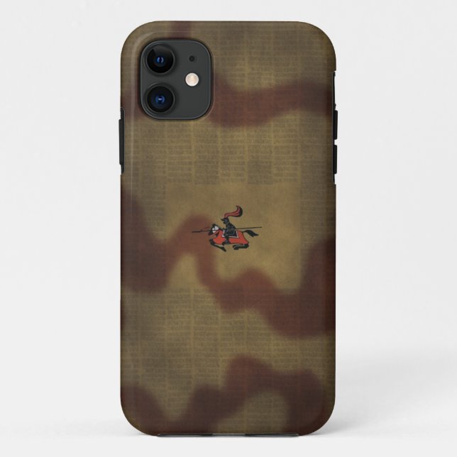 FUNDA DE Case-Mate PARA iPhone WW2ドイツ軍第505重戦車大隊（ダークイエロー） (Reverso)