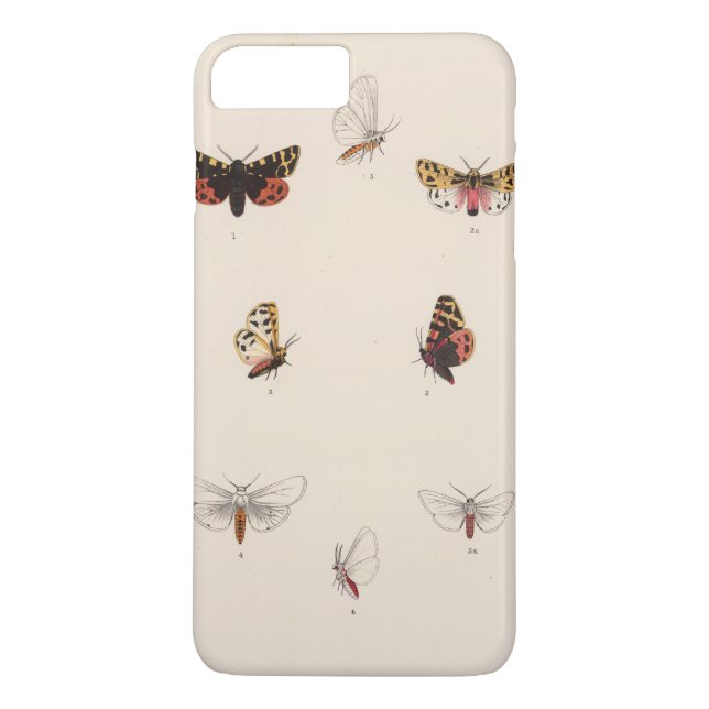 Funda De Case-Mate Para iPhone XL Arctia, Leucarctia, Euchaetes (Reverso)