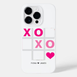 Funda Para iPhone 14 Pro De Case-Mate XOXO Feliz Día de San Valentín foto de Personaliza