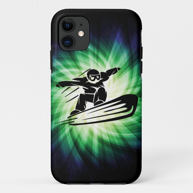 Funda De Case-Mate Para iPhone Xtreme Snowboarding (Reverso)