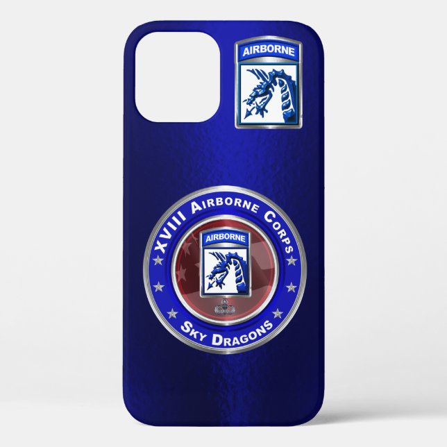 Funda De Case-Mate Para iPhone XVIII Cuerpos de transporte aéreo personalizados (Reverso )