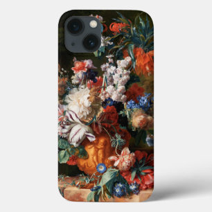Funda Para iPhone 13 Xzendor7 Bouquet de flores por Jan van Huysum