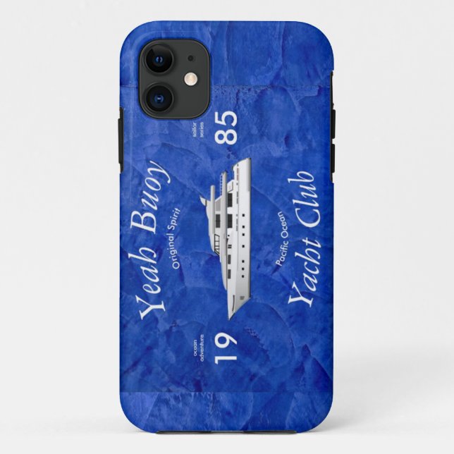 Funda De Case-Mate Para iPhone Yacht Club Yeah Buoy (Reverso)