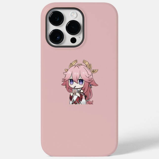 Funda De Case-Mate Para iPhone Yae Miko Genshin Impact (Reverso )