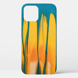 FUNDA PARA iPhone 12 YELLOW AND BLUE APPAREL