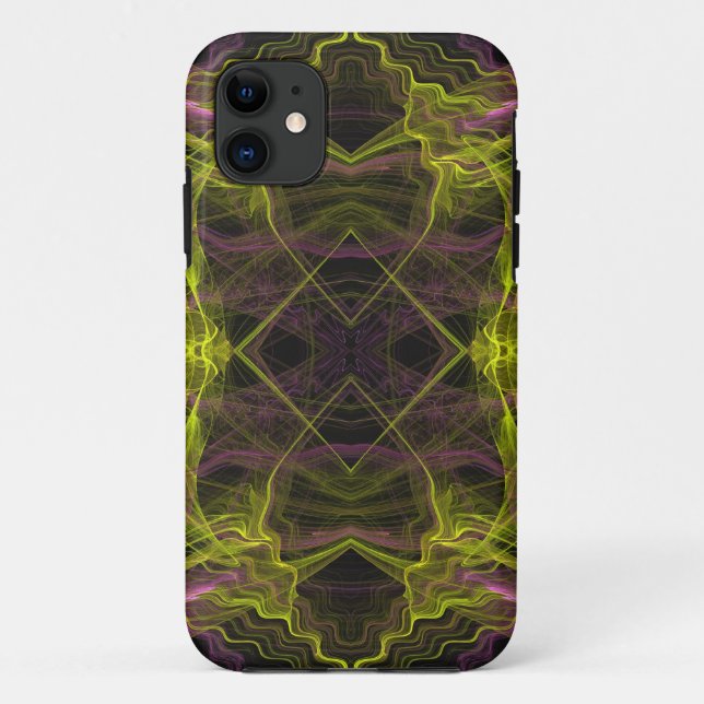 Funda De Case-Mate Para iPhone Yellow, Black, Pink iPhone 5 Personalizado Funda-M (Reverso)