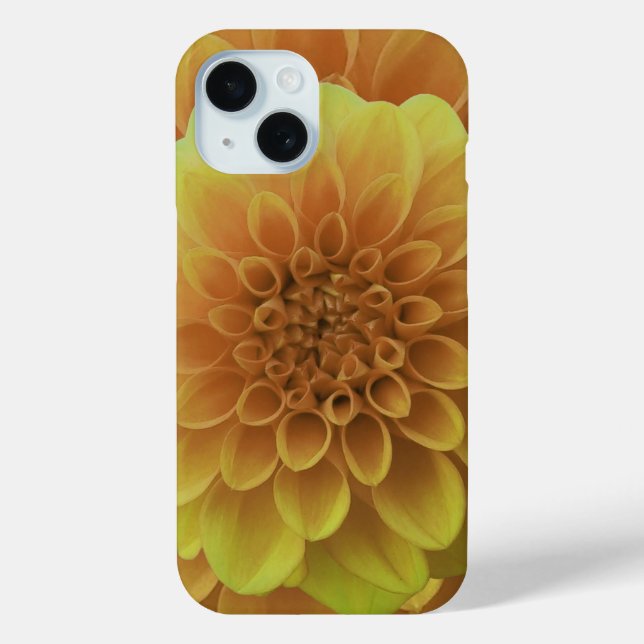 Funda De Case-Mate Para iPhone Yellow Dahlia (Reverso )