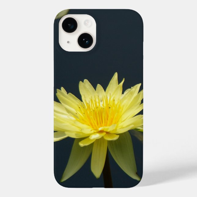 Funda De Case-Mate Para iPhone Yellow Lotus Waterlily (Reverso )