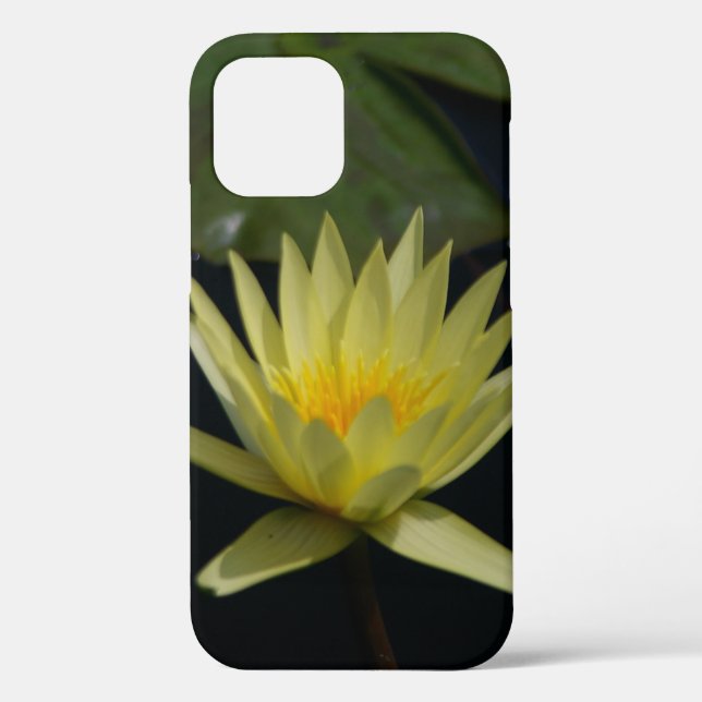 Funda De Case-Mate Para iPhone Yellow Lotus Waterlily (Reverso )