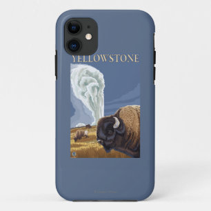 Funda Para iPhone 11 YellowstoneBison con fiel viejo