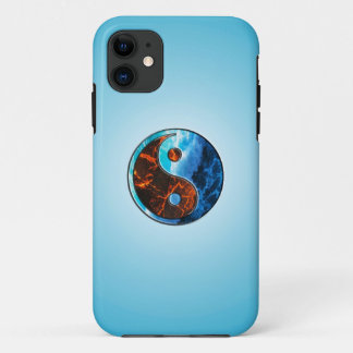 Funda Para iPhone 11 Yin Yang - Fuego y agua - estuche para iPhone / iP