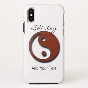 Funda Para iPhone X Yin Yang por Shirley Taylor