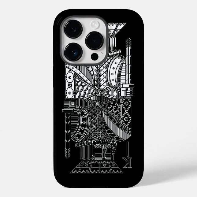 Funda De Case-Mate Para iPhone Ying Yang King (Reverso )