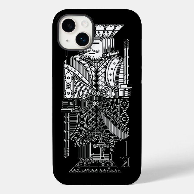 Funda De Case-Mate Para iPhone Ying Yang King (Reverso )