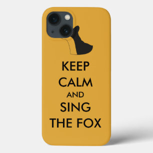 Funda Para iPhone 13 Ylvis Gracioso mantente tranquilo y canta el aire 