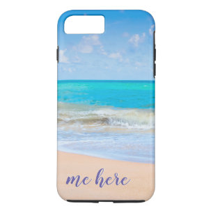 Funda Para iPhone 8 Plus/7 Plus Yo aquí en la playa