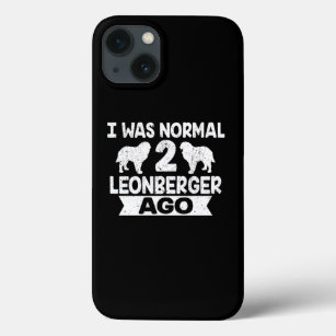 Funda Para iPhone 13 Yo Era Normal A Leonberger Hace Lover Perro