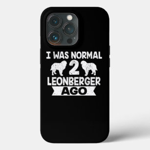 Funda Para iPhone 13 Pro Yo Era Normal A Leonberger Hace Lover Perro