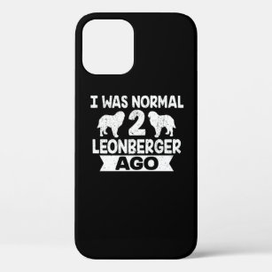 Funda Para iPhone 12 Yo Era Normal A Leonberger Hace Lover Perro