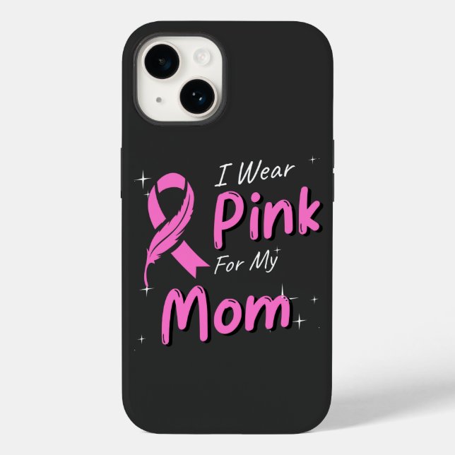 Funda De Case-Mate Para iPhone Yo Uso Rosa Para Mi Mamá (Reverso )