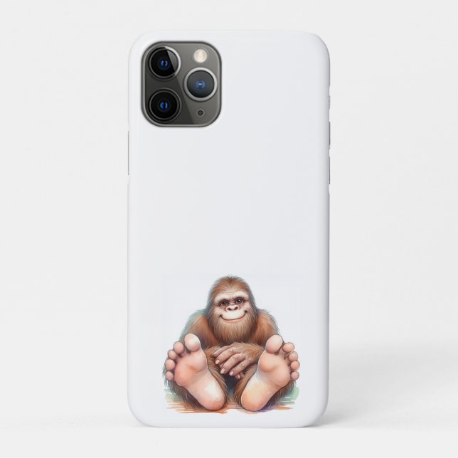 Funda De Case-Mate Para iPhone Yo y mi Bigfoot (Reverso)