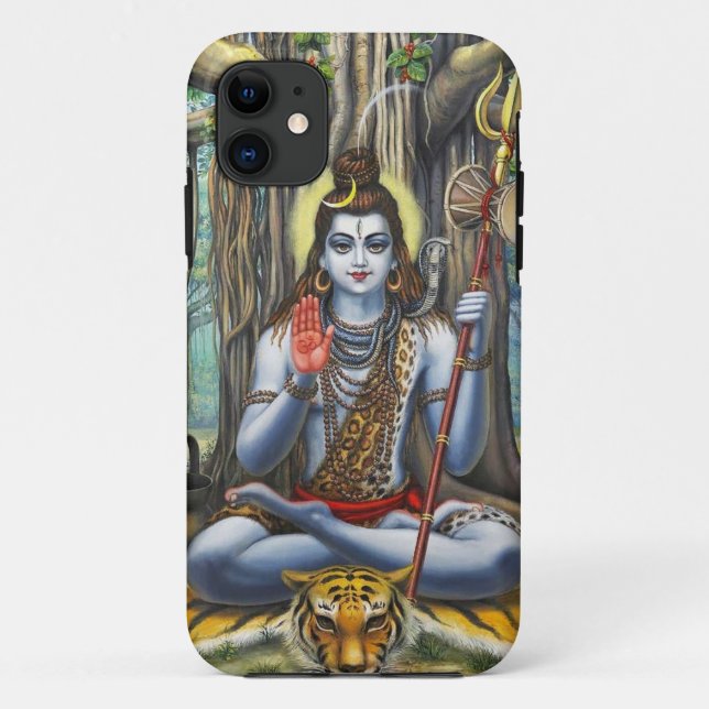 Funda De Case-Mate Para iPhone Yoga de Shiva (Reverso)
