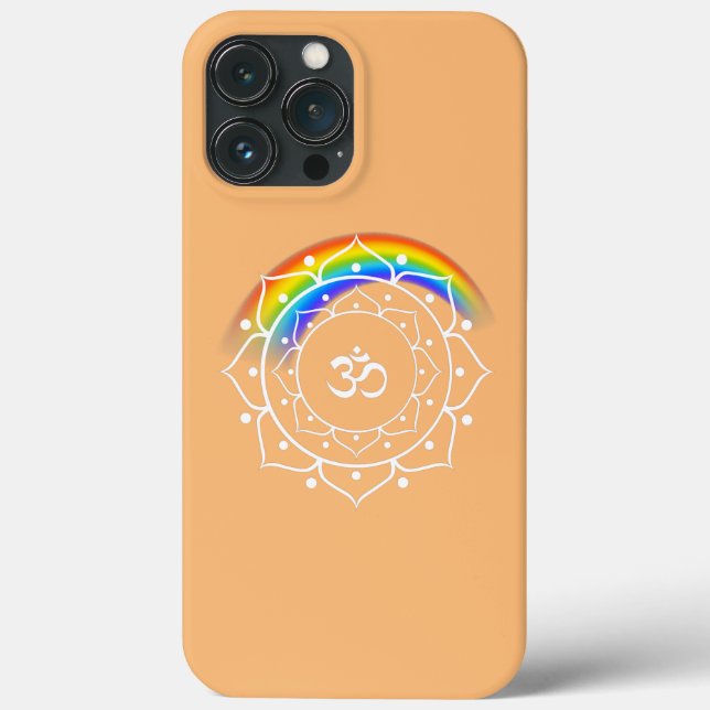 Funda De Case-Mate Para iPhone Yoga Orgullo Arcoíris (Reverso )