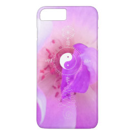 Funda Para iPhone 8 Plus/7 Plus Yoga subió *~* Yin Yang de Reiki del curador de la