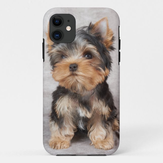 Funda De Case-Mate Para iPhone Yorkie maravilloso (Reverso)