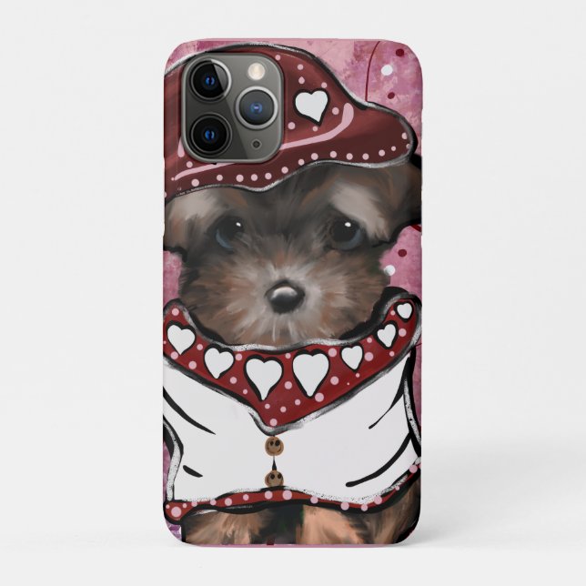 Funda De Case-Mate Para iPhone Yorkie Poo (Reverso)