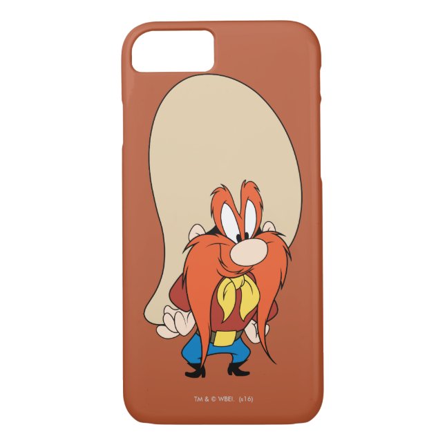 Funda De Case-Mate Para iPhone Yosemite Sam ondea en las caderas (Reverso)