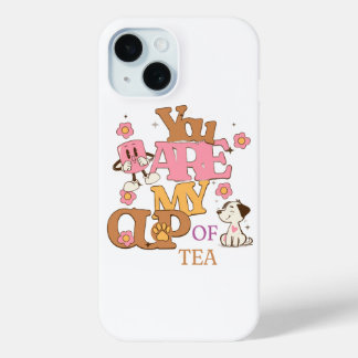 Funda Para iPhone 15 You are my cup of tea