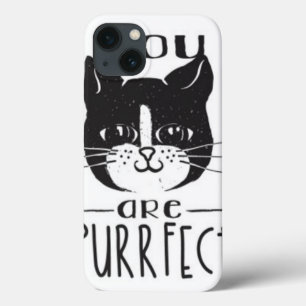 Funda Para iPhone 13 You Are Purrfect