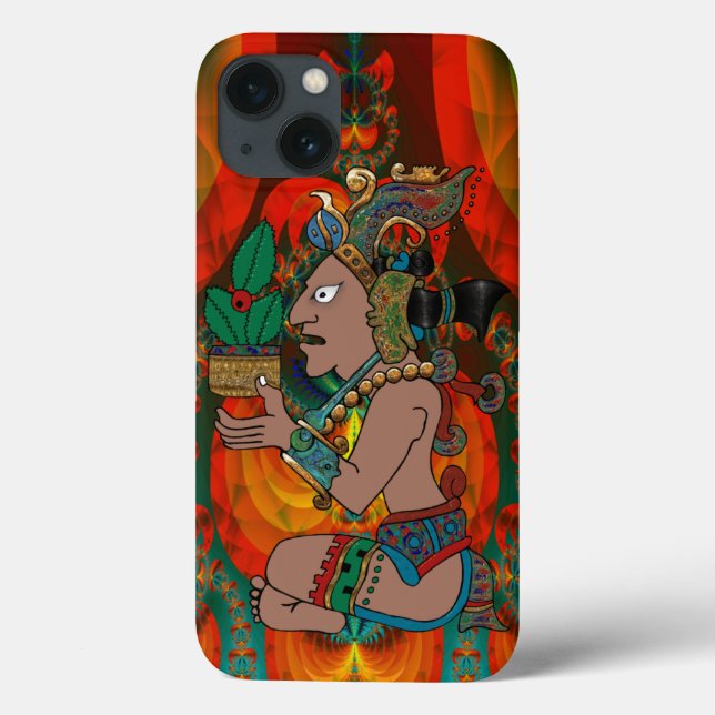 Funda De Case-Mate Para iPhone Yucatán Psicodélico Mexicano Visiones (Reverso)