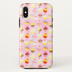 Funda Para iPhone X Yummy Cupcakes