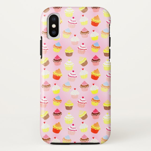 Funda De Case-Mate Para iPhone Yummy Cupcakes (Reverso)