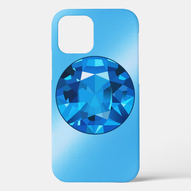 Funda De Case-Mate Para iPhone Zafiro (Reverso )