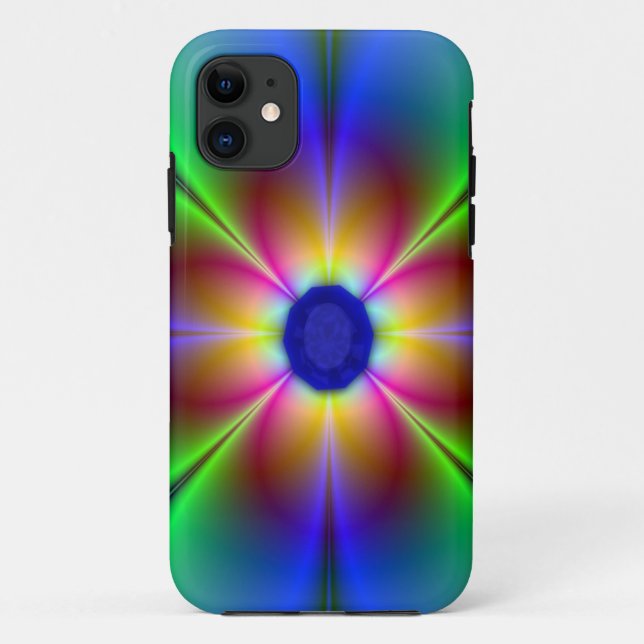 Funda De Case-Mate Para iPhone Zafiro azul (Reverso)