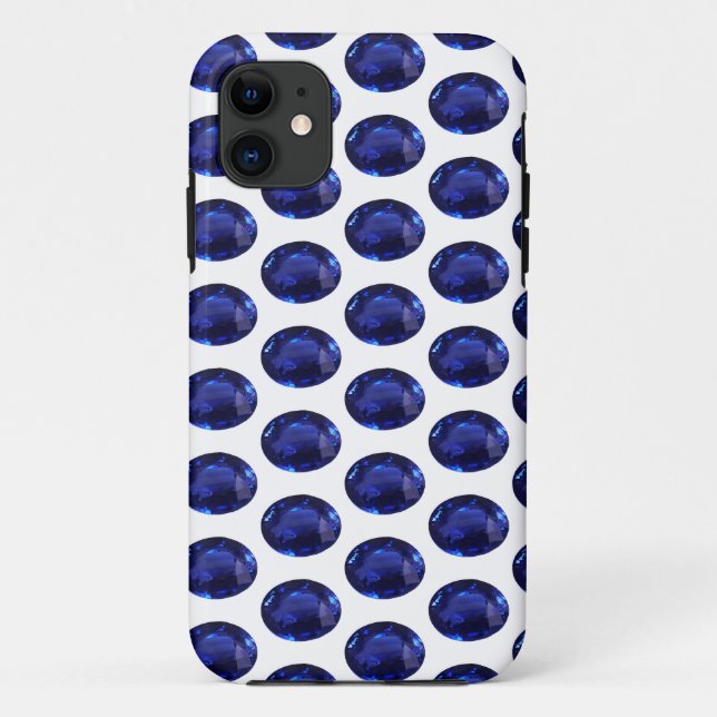 Funda De Case-Mate Para iPhone Zafiro azul (Reverso)