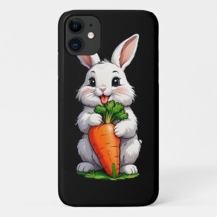 Funda Para iPhone 11 Zanahoria Comer conejo