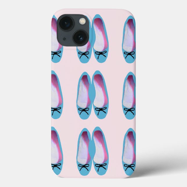 Funda De Case-Mate Para iPhone Zapatos azules (Reverso)